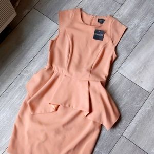 Peach Topshop dress